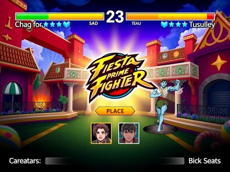 Fiesta Prime Fighter Character Selection Screen